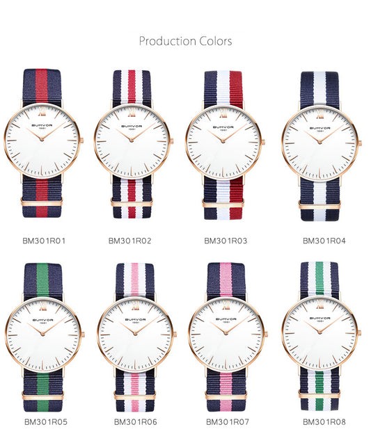 BUMVOR Watches Women Fashion Watch 2018 Unisex Watches Rose Gold Silver Lady Clock Men Relogio Masculino Horloge Orologi Donna
