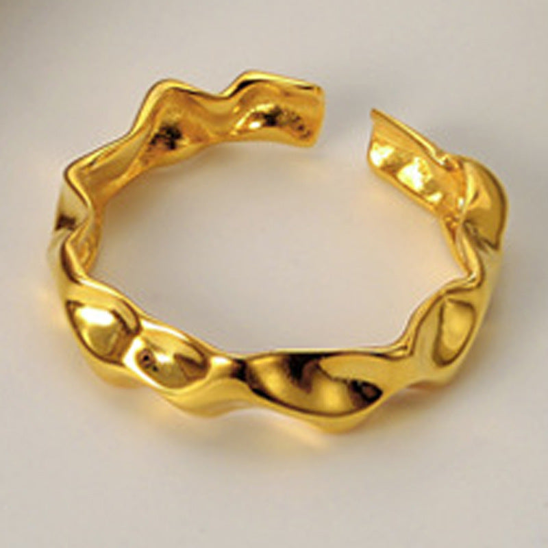 Mimimalist Irregular Sterling Silver Rings