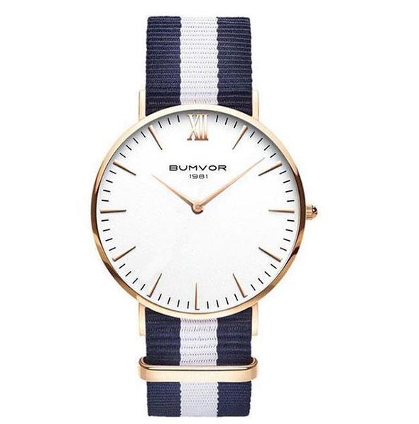 BUMVOR Watches Women Fashion Watch 2018 Unisex Watches Rose Gold Silver Lady Clock Men Relogio Masculino Horloge Orologi Donna