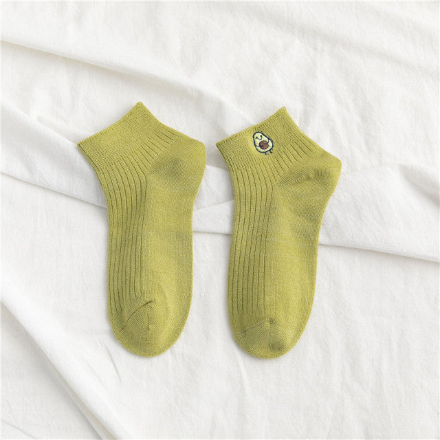 2021 New Cartoon Women&#39;s Breathable Cotton Socks Cute Bear Lovely Animal Pattern Girl Sock Combed  of Pure Cotton Female Socks