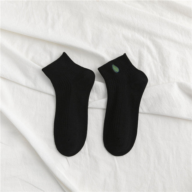2021 New Cartoon Women&#39;s Breathable Cotton Socks Cute Bear Lovely Animal Pattern Girl Sock Combed  of Pure Cotton Female Socks