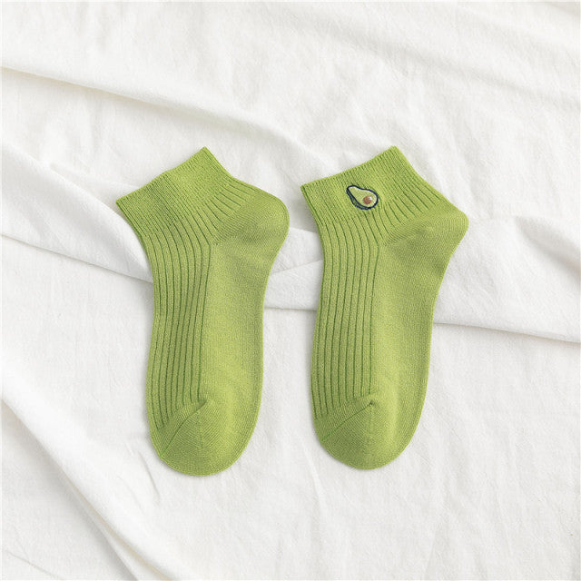 2021 New Cartoon Women&#39;s Breathable Cotton Socks Cute Bear Lovely Animal Pattern Girl Sock Combed  of Pure Cotton Female Socks