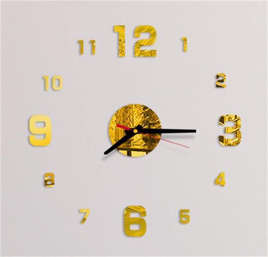 Mini Home Self Adhesive Hanging Wall Clock