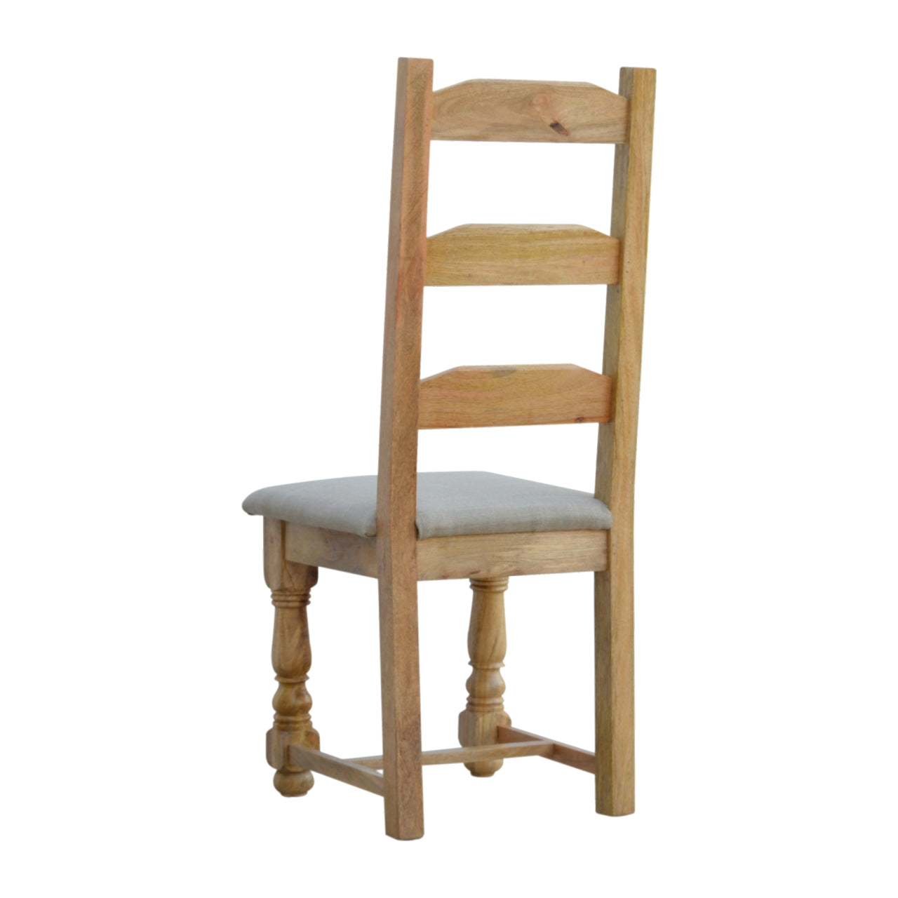 Royale Dining Chair with Linen Seat Pad (Set of 2)