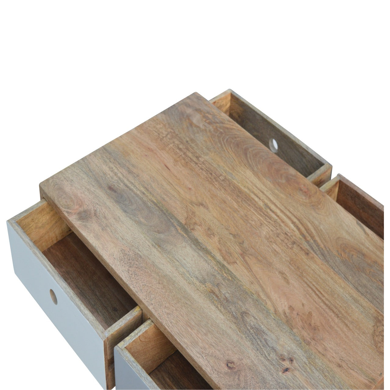 Two Tone Hand Painted Coffee Table