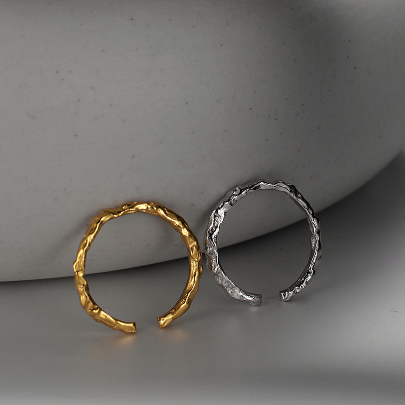 Thin Type Open Ring Mirror Finished Rings