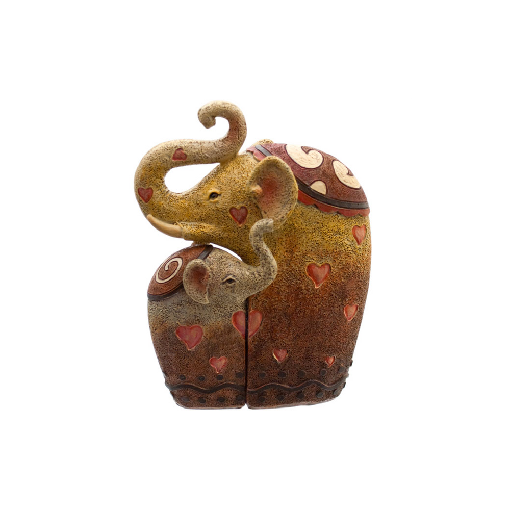 Elephants Resin Ornament